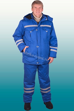 Зимний мужской костюм скорой помощи арт. 669 от &quot;Ивановская Фабрика Спецодежды&quot;