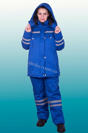 Зимний женский костюм скорой помощи арт. 668 от &quot;Ивановская Фабрика Спецодежды&quot;