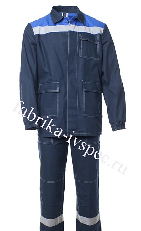 Летний рабочий костюм арт. 140-Спцлст 100% хлопок (брюки)
