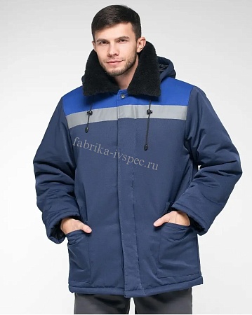 Зимняя куртка «Бригадир-2» С СОП