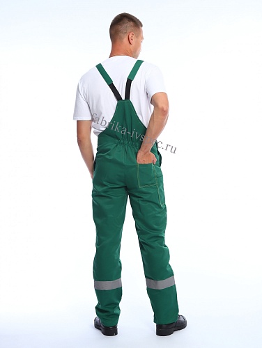Летний рабочий костюм арт. 206-ТхнК (зеленый с желтым, п/к) от &amp;quot;Ивановская Фабрика Спецодежды&amp;quot;