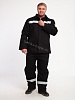 Костюм зимний/утепленный сварщика из ткани Джет с СОП (защита от искр и брызг расплавленного металла) от "Ивановская Фабрика Спецодежды"