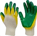 Перчатки ХБ с двойным латексным покрытием от &amp;quot;Ивановская Фабрика Спецодежды&amp;quot;