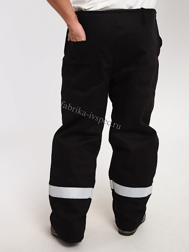 Костюм зимний/утепленный сварщика из ткани Джет с СОП (защита от искр и брызг расплавленного металла) от &amp;quot;Ивановская Фабрика Спецодежды&amp;quot;