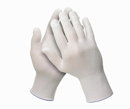 Перчатки нейлоновые белые от &quot;Ивановская Фабрика Спецодежды&quot;