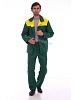 Летний костюм &quot;Стандарт-2&quot; (зеленый с желтым, брюки) от &quot;Ивановская Фабрика Спецодежды&quot;