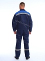 Летний рабочий костюм арт. 201-ТхнК (синий с васильком, п/к) от &amp;quot;Ивановская Фабрика Спецодежды&amp;quot;