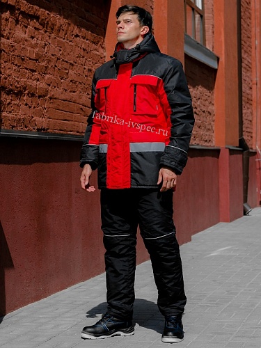 Зимний костюм &amp;quot;RED&amp;quot; Premium (п/к) от &amp;quot;Ивановская Фабрика Спецодежды&amp;quot;