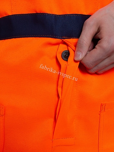 Летний сигнальный костюм арт. 258-Сгнл, оранжевый от &amp;quot;Ивановская Фабрика Спецодежды&amp;quot;