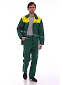 Летний костюм &amp;quot;Стандарт-2&amp;quot; (зеленый с желтым, брюки) от &amp;quot;Ивановская Фабрика Спецодежды&amp;quot;