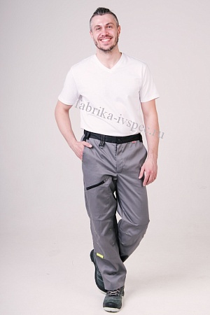 Летние брюки Premium, серые от &quot;Ивановская Фабрика Спецодежды&quot;