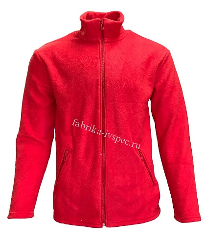 Флисовая куртка Basic (красная) от &amp;quot;Ивановская Фабрика Спецодежды&amp;quot;