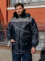 Зимняя куртка &amp;quot;Инженер&amp;quot;, синяя с серым (оксф.) от &amp;quot;Ивановская Фабрика Спецодежды&amp;quot;