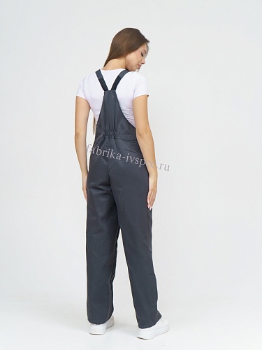 Летний женский рабочий костюм арт. 278-МстРц (п/к, серый с красным) от &amp;quot;Ивановская Фабрика Спецодежды&amp;quot;