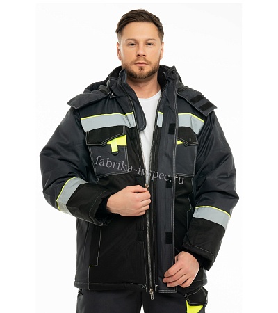 Зимний рабочий костюм арт. 747-РГН-Мембрана-ОБ-1 с СОП (брюки)