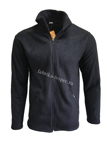 Флисовая куртка Basic (черная) от &amp;quot;Ивановская Фабрика Спецодежды&amp;quot;