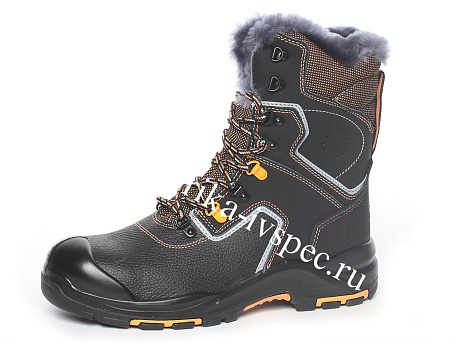 Зимние ботинки с высоким берцем «PERFECT PROTECTION», ПУ-Нитрил (натуральный мех)