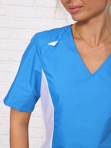 Костюм медицинский женский, тиси (рукав 1/2), арт. 420-ГБ от &amp;quot;Ивановская Фабрика Спецодежды&amp;quot;