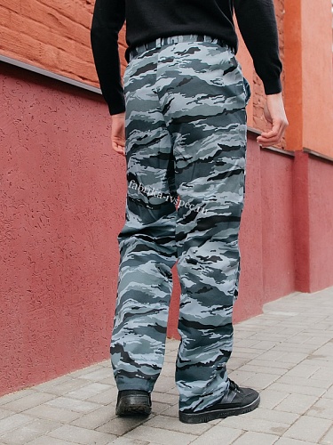 Летние брюки рабочие (кмф серый) от &amp;quot;Ивановская Фабрика Спецодежды&amp;quot;